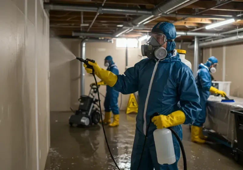 Basement Sanitization and Antimicrobial Treatment process in Malheur County, OR